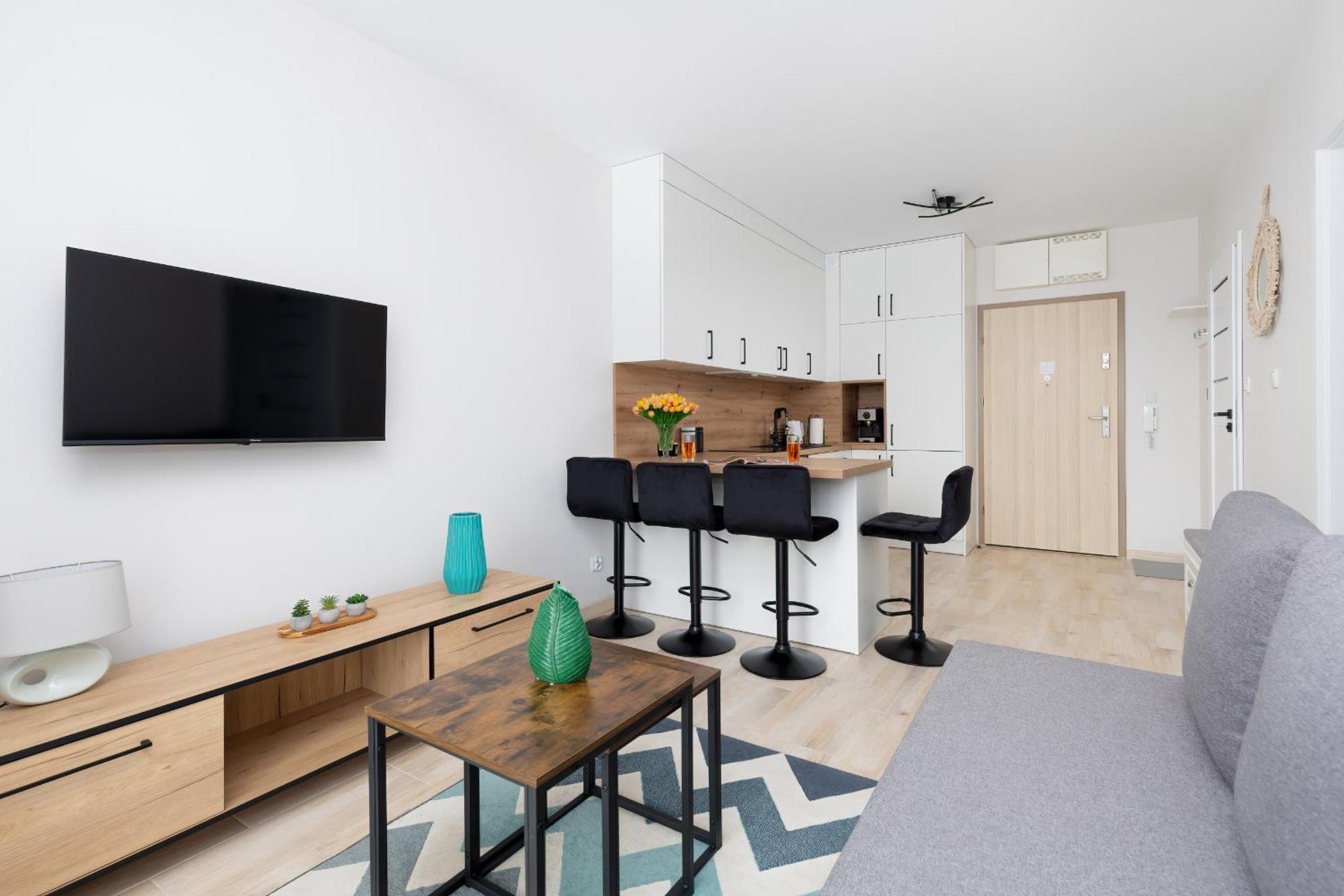 Sunny Apartments With Parking & Balcony Luzycka By Noclegi Renters Swinoujscie Bagian luar foto